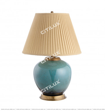 New Chinese Kiln Ceramic Table Lamp Citilux