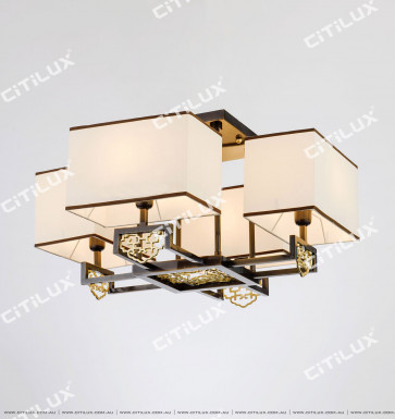 New Chinese Modern Copper Ceiling Lamp Citilux