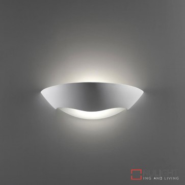 Bf 8258 Ceramic Frosted Glass Wall Light Raw E27 DOM