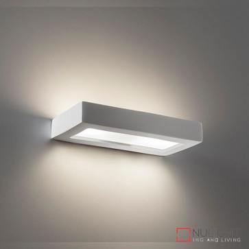 Bf 8284 Ceramic Frosted Glass 30Cm Wall Light Raw G9 DOM