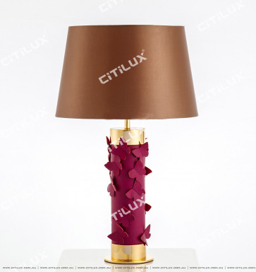 Modern Purple Dance Butterfly Table Lamp Citilux