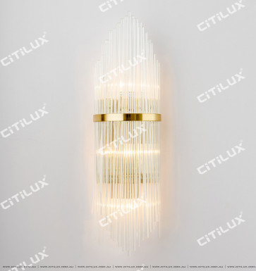 Modern Glass Line Wall Lamp Citilux