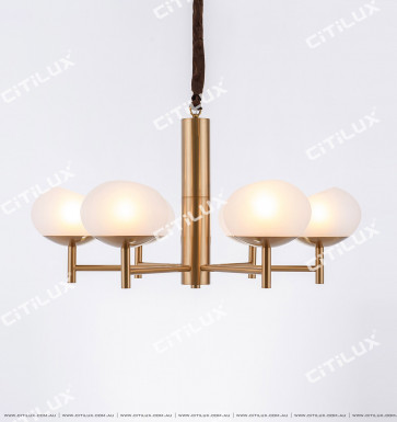 Small American Simple Modern Glass Small Chandelier Citilux