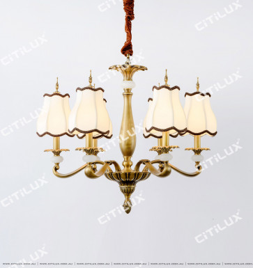 All-Copper Chinese Palace Small Chandelier Citilux