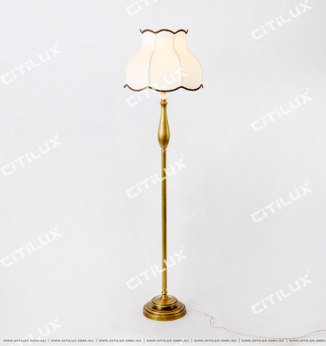 Copper Chinese Palace Floor Lamp Citilux