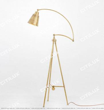 Copper Classic Folding Floor Lamp Citilux