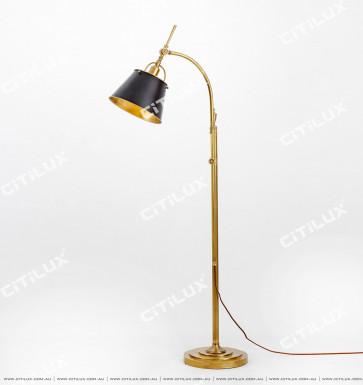 Copper Classic Adjustable Floor Lamp Citilux