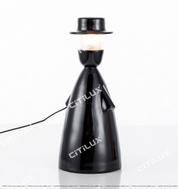 Black Colour Puppet Table Lamp Citilux