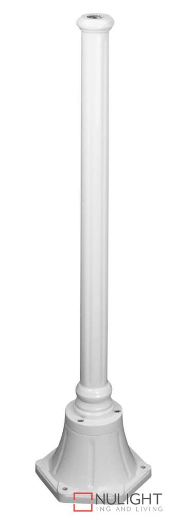Gta 222 95Cm Post With Base White Finish DOM