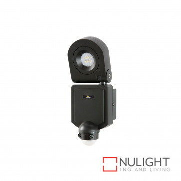 Arcolux 1 Light Security Wall Light With Sensor - Charcoal BRI
