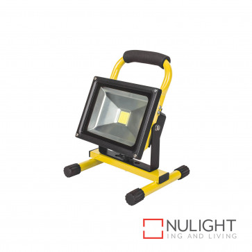 Portalamp 20W Led Rechargeable Floodlight-Yellow BRI