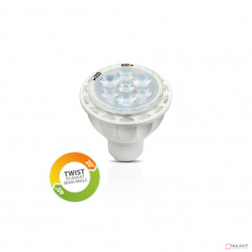 Globe - Gu10 Led 6W 350Lm 4200K Adjustable Angle BRI