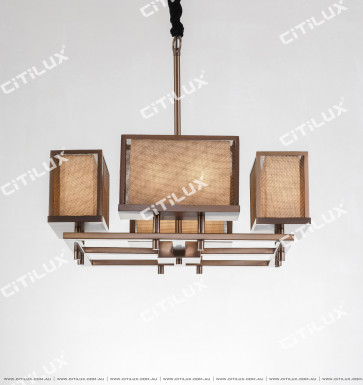 Chinese Stainless Steel Mesh Single-Tier Chandelier Citilux