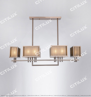 Chinese Stainless Steel Mesh Multi-Head Chandelier Citilux