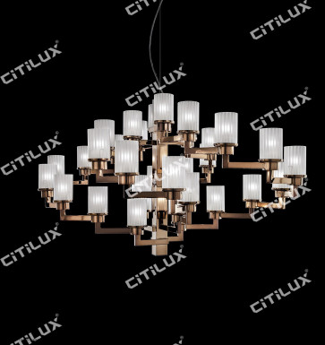 Multi-Tier Staggered Simple Chandelier Citilux