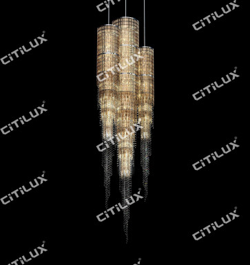 Mirage Crystal Combination Hollow Chandelier Citilux