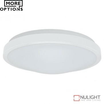 Ora 300 Round 15W Dimmable Led Ceiling Light White Metal Trim Led DOM
