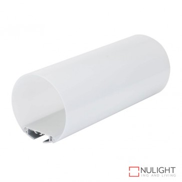 Pipeline 120 Suspended Led Profile Natural Clear Anodised Finish Opal Diffuser DOM