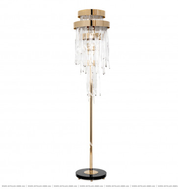 Modern Light Luxury Ice Glass Floor Lamp Citilux