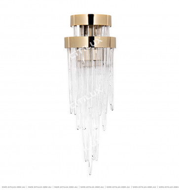 Modern Light Luxury Ice Glass Wall Lamp Citilux