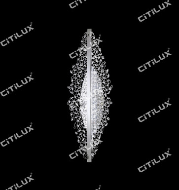 Ship-Shaped Hollow Crystal Wall Lamp Citilux
