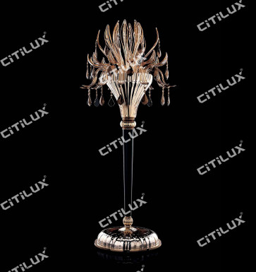 Handmade Orchid Glass Floor Lamp Citilux