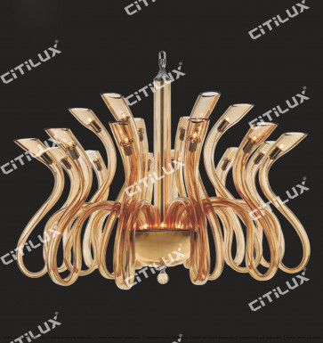Pre-Sales Beautiful And Simple European Glass Tube Dry Chandelier Citilux