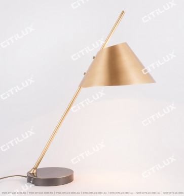 Modern Copper Single Desk Desk Lamp Citilux