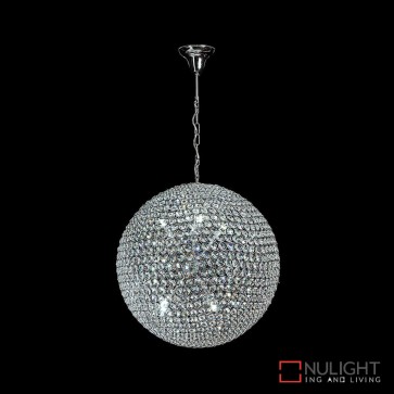 Venus 60 Crystal Led Pendant Diameter 600Mm White Led DOM