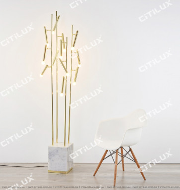 Modern Fashion Metal Marble Creative Floor Lamp Citilux
