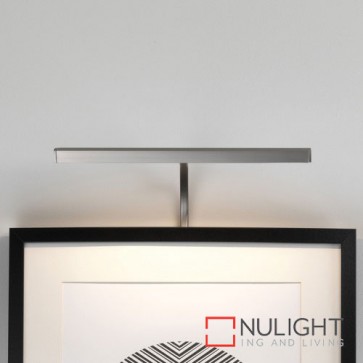 Mondrian 300 Frame Mounted LED Matt Nickel Picture Light 7898 AST