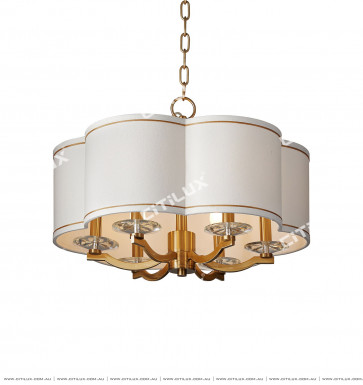 Plum-Shaped Lampshade Dining Chandelier Citilux