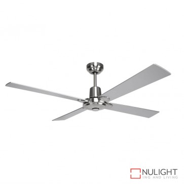 Windy 48 Inches Plywood Blade Ceiling Fan Brushed Nickel And Silver Finish DOM