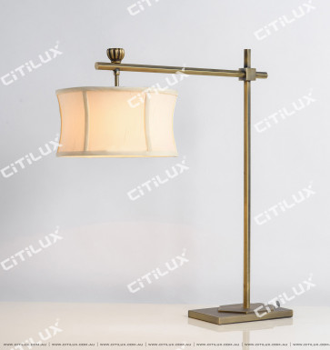 Copper Fishing Desk Lamp Citilux