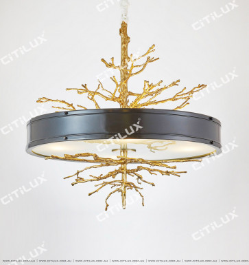 Old Copper Branch Old Chandelier Small Citilux