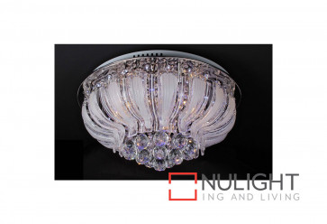 Stella 9075-50cm LED Flush Crystal Ceiling Light VAM