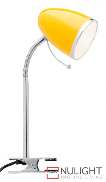 Sara Clamp Lamp Yellow MEC