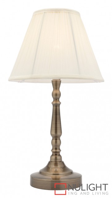 Molly Touch Table Lamp Antique Brass MEC