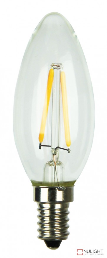 Led Filament Lamp C35 E14 2W 2700K Candle ORI