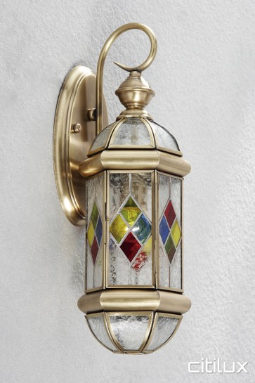 Allawah Classic Outdoor Brass Wall Light Elegant Range Citilux