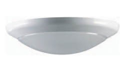 Boluce Perla Round Ceiling Oyster Light with Polycarbonate Diffuser
