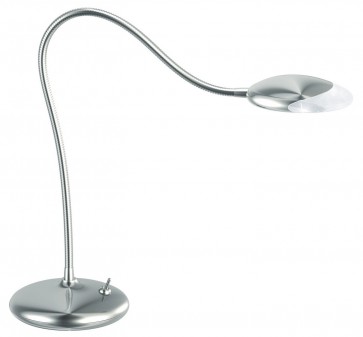 Altrani Desk Lamp in Brushed Steel Brilliant Lighting