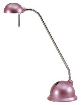 Moby Desk Lamp in Pink Brilliant Lighting