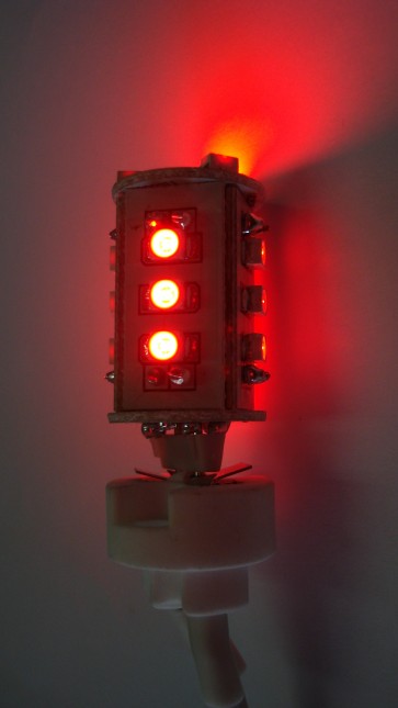 12V 1.5W G4 15 Light Globe Led in Red CLA Lighting