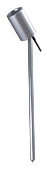 12V MR16 Long Single Adjustable Garden Spike Spotlight in Stainless Steel CLA Lighting