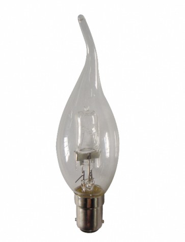 18W Halogen Decorative Candle Lamp in Clear CLA Lighting