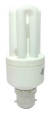 240V BC Coloured Compact Fluorescent Bulb 8000 Hours CLA Lighting