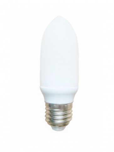 240V Candle Energy Saving Fluorescent Bulb - 8000 Hours CLA Lighting