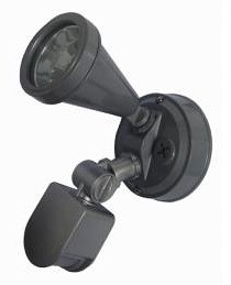 240V G9 Single Sensor Security Spotlight in Grey Silver CLA Lighting