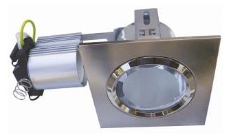 240V Side Entry Small Square Downlight Frame CLA Lighting